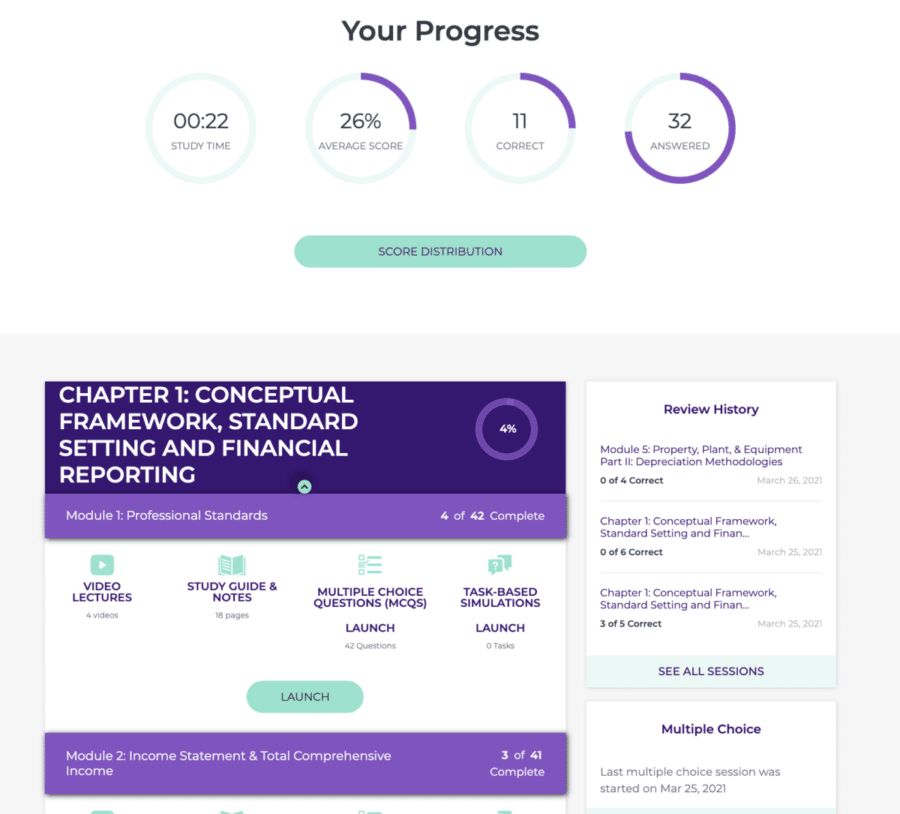 Universal CPA Course Planner